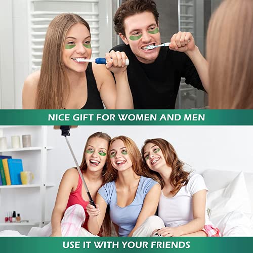 VANELC Eye Mask,Under Eye Patches with Collagen Seaweed,Eye Gel Treatment Mas...