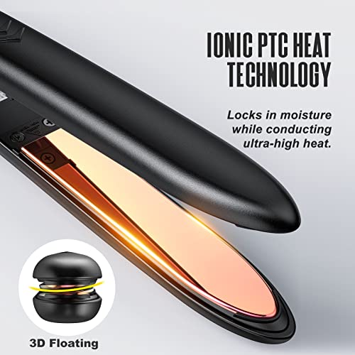 Hair Straightener, Flat Iron for Hair, Titanium Flat Iron, Hair Straightener ...