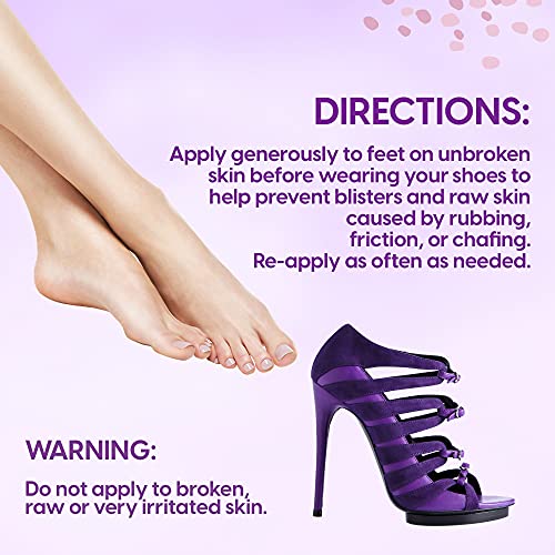 Vanibiss Foot Anti Blister Balm - Foot Blister Prevention - Anti Friction Bal...