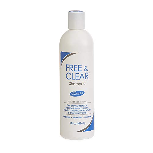Free & Clear Hair Shampoo | Fragrance, Gluten and Sulfate Free | For Sensitiv...