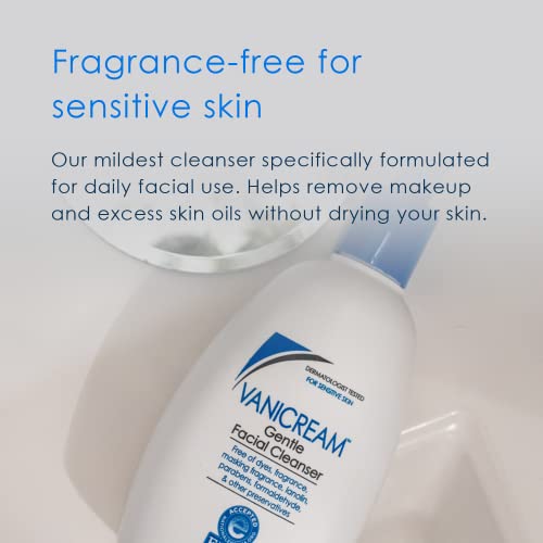 Vanicream Gentle Facial Cleanser with Pump Dispenser - 8 fl oz - Formulated W...