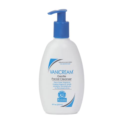Vanicream Gentle Facial Cleanser with Pump Dispenser - 8 fl oz - Formulated W...