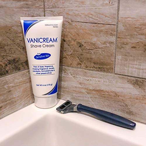 Vanicream Shave Cream | Fragrance, and Gluten Free | For Sensitive Skin | 6 O...