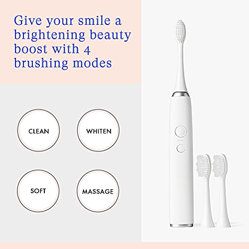 Vanity Planet Elements Ultrasonic Electric Toothbrush - Silver - Advanced Ora...