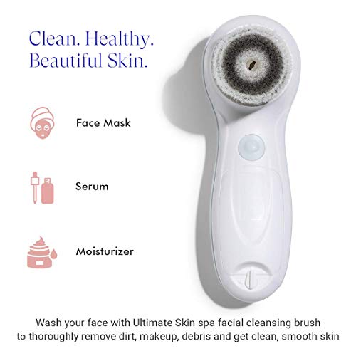 Vanity Planet Facial Cleansing Brush Ultimate Skin Spa with 3 Interchangeable...