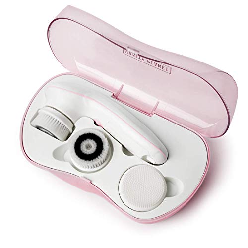 Vanity Planet Facial Cleansing Brush Ultimate Skin Spa with 3 Interchangeable...