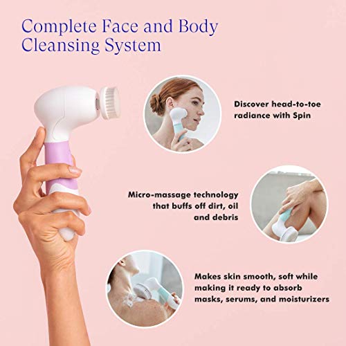 Vanity Planet Interchangeable Replacement Brush Heads for Spin for Perfect Sk...