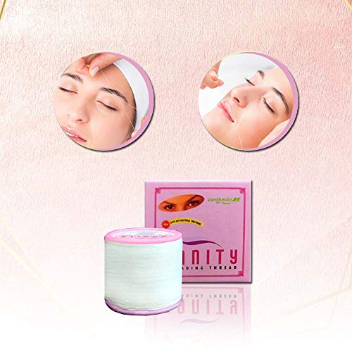 Vanity Eyebrow 2 Spool x 300 Meter Threading Thread Extra Soft Strong