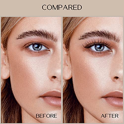 VANTICA Double-end Mascara & Lash Enhance Primer - Waterproof Mascara Black V...