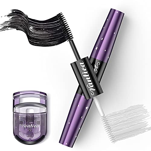VANTICA Double-end Mascara & Lash Enhance Primer - Waterproof Mascara Black V...