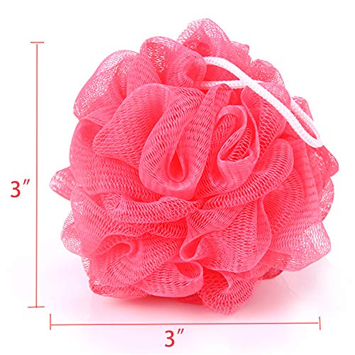 20pcs Loofahs MINI Shower Sponge Exfoliating Pouf Bath Mesh Pouf Lot Bulk Ass...