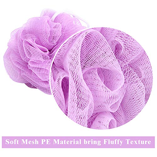 20pcs Loofahs MINI Shower Sponge Exfoliating Pouf Bath Mesh Pouf Lot Bulk Ass...