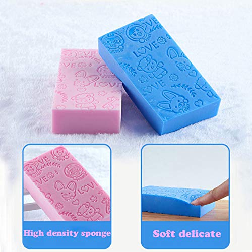 Exfoliating Bath Body Shower Sponge - Spa Scrub Exfoliator Dead Skin Remover ...