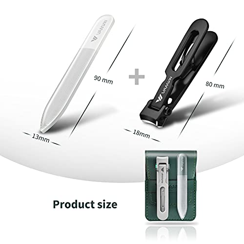 VANWIN Nail Clippers for Thick Nails, 16mm Wide Jaw Opening Oversized Toenail...