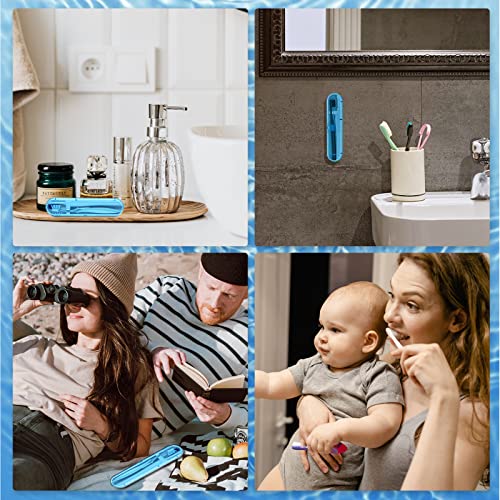 Toothbrush Covers,Portable Toothbrush Box Toothbrush Travel Case with U V Cle...