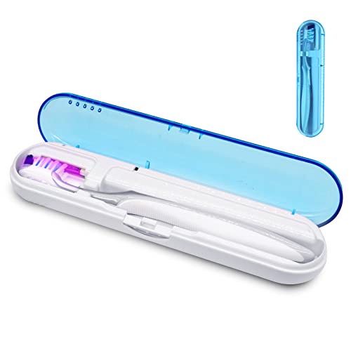 Toothbrush Covers,Portable Toothbrush Box Toothbrush Travel Case with U V Cle...