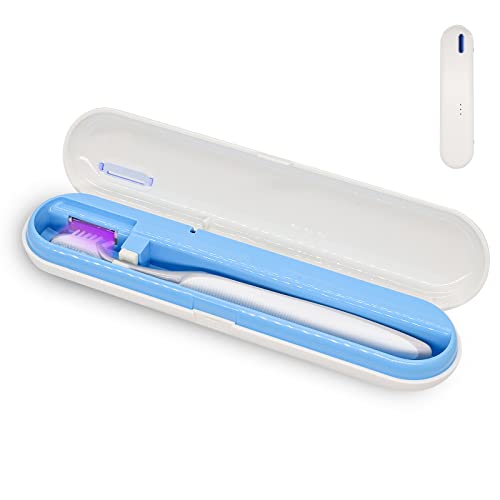 Toothbrush Covers,Portable Toothbrush Box Toothbrush Travel Case with U V Cle...