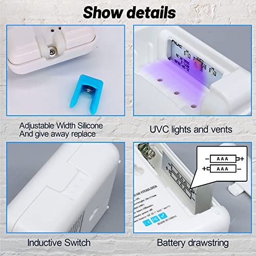 Toothbrush Covers, Travel Toothbrush Case With Clean Function, Portable Trave...