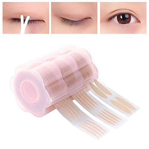VASANA 1800PCS Beige Three Different Shapes Double Eyelid Tape Tool Invisible...