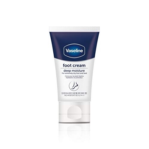 Vaseline Deep Moisture Foot Cream For Dry Cracked Feet & Heel, Non-Greasy Cra...
