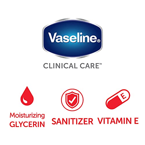 Vaseline Hand Sanitizer Lotion Hydrating Skincare 2-in-1 Moisturizer and Kill...