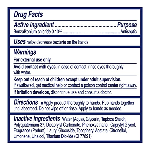 Vaseline Hand Sanitizer Lotion Hydrating Skincare 2-in-1 Moisturizer and Kill...