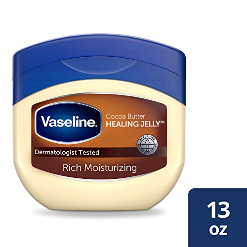 Vaseline Healing Jelly Moisturizer For Dry Cracked Skin Cocoa Butter Hypoalle...