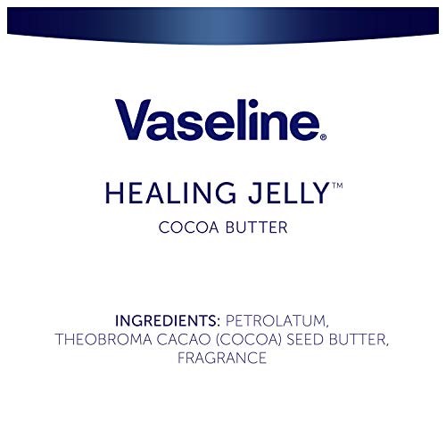 Vaseline Healing Jelly Moisturizer For Dry Cracked Skin Cocoa Butter Hypoalle...