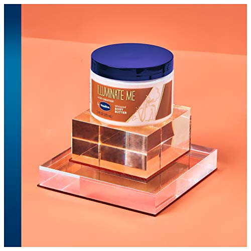 Vaseline Illuminate Me Body Butter Created for Melanin Rich Skin Whipped Body...