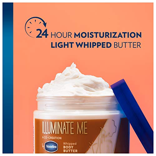 Vaseline Illuminate Me Body Butter Created for Melanin Rich Skin Whipped Body...