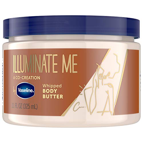 Vaseline Illuminate Me Body Butter Created for Melanin Rich Skin Whipped Body...