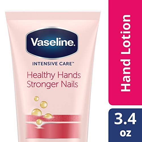 Vaseline Intensive Care Healthy Hands Stronger Nails Lotion with Keratin, Vit...