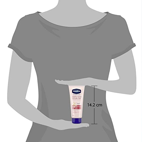 Vaseline Intensive Care Healthy Hands Stronger Nails Lotion with Keratin, Vit...