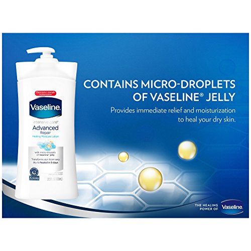 Vaseline Intensive Care Spray Lotion, Advanced Repair Unscented, 6.5 oz