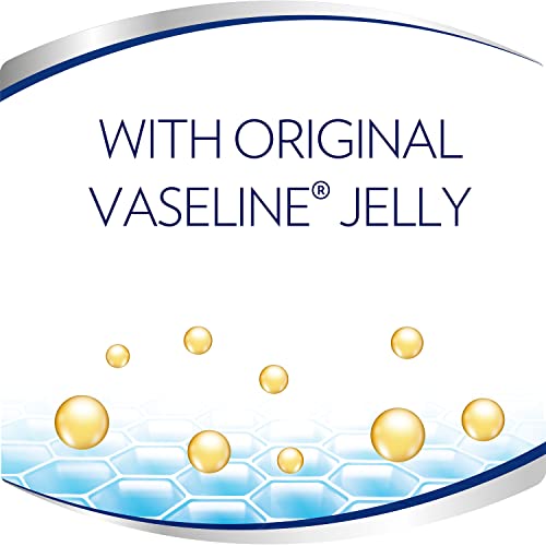Vaseline Petroleum Jelly, Dermatologist Recommended, Original, 100% White Pet...