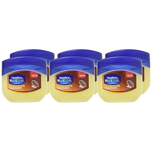 Vaseline Rich Conditioning Petroleum Jelly, Cocoa Butter, Travel Size 1.7 Oz/...