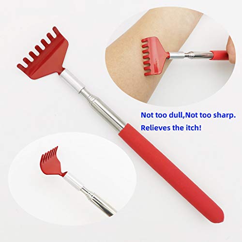 Telescopic Back Scratchers 4-Pack/Metal Back Massager 26-3/4",Portable,Storag...