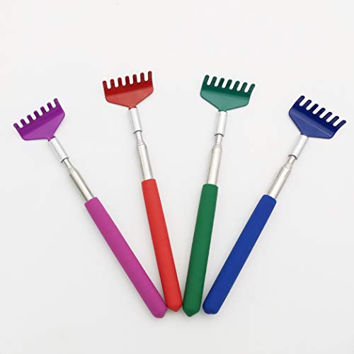 Telescopic Back Scratchers 4-Pack/Metal Back Massager 26-3/4",Portable,Storag...