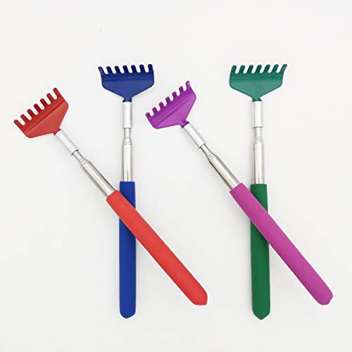 Telescopic Back Scratchers 4-Pack/Metal Back Massager 26-3/4",Portable,Storag...