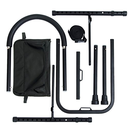 Vaunn Medical Bed Rail Assist & Height Adjustable Grab bar Handle for Adults ...