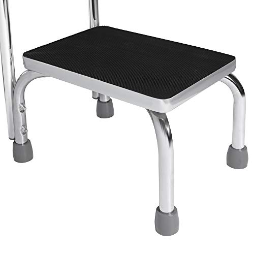 Vaunn Medical Foot Step Stool with Handle and Anti Skid Rubber Platform, Ligh...