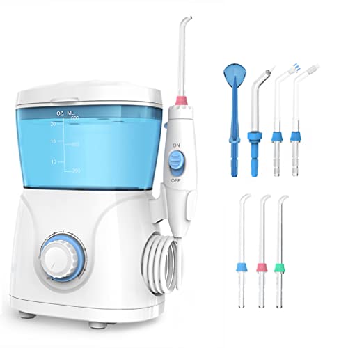 Vaynid Water flosser for Oral Irrigation, 600ML Water Pick Teeth Cleaner Toot...