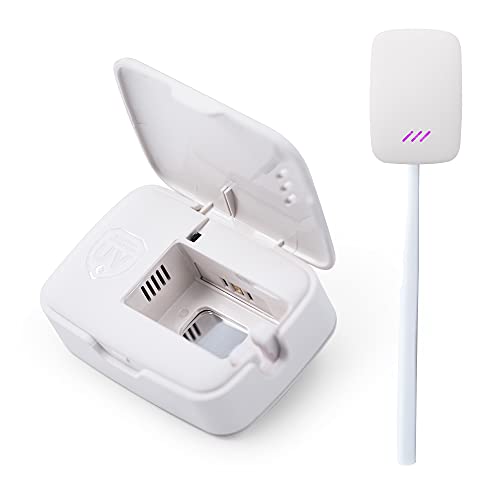 UV Toothbrush Sanitizer Case, Toothbrush Sterilizer, Antibacterial Kills 99.9...