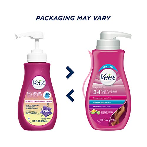 Hair Removal Cream – VEET Silk and Fresh Technology Legs & Body Gel Cream Hai...