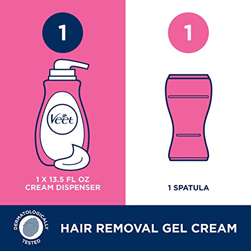Hair Removal Cream – VEET Silk and Fresh Technology Legs & Body Gel Cream Hai...