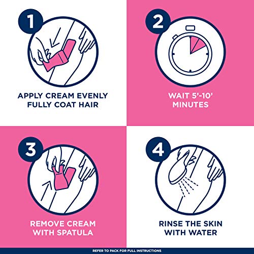 Hair Removal Cream – VEET Silk and Fresh Technology Legs & Body Gel Cream Hai...