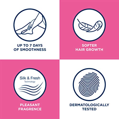 Hair Removal Cream – VEET Silk and Fresh Technology Legs & Body Gel Cream Hai...