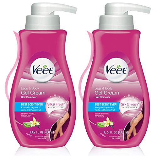 Hair Removal Cream – VEET Silk and Fresh Technology Legs & Body Gel Cream Hai...