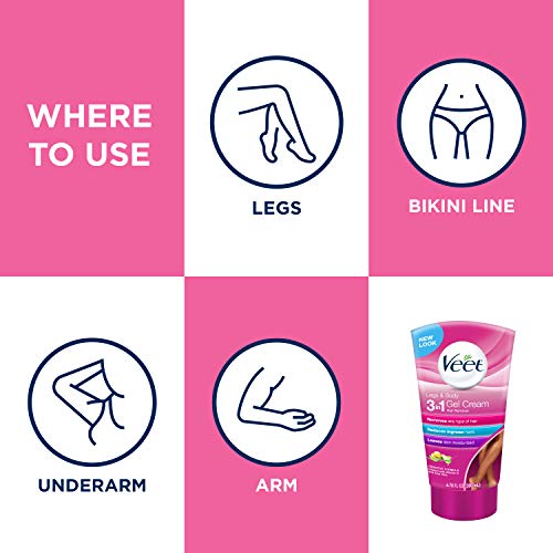 Veet Botanic Inspirations Gel Cream Legs & Body, 6.78 oz