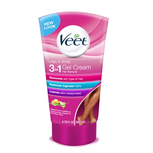 Veet Botanic Inspirations Gel Cream Legs & Body, 6.78 oz